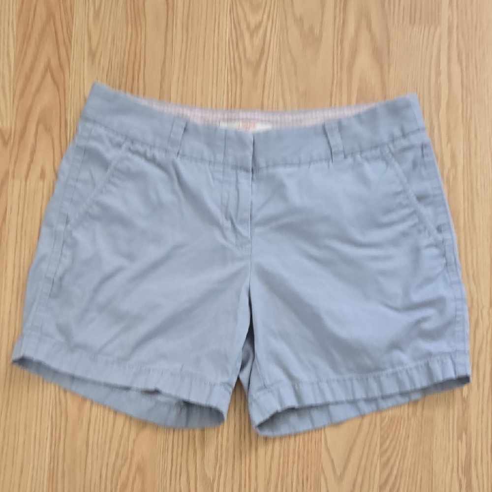 Women's J.Crew Chino Grey Shorts